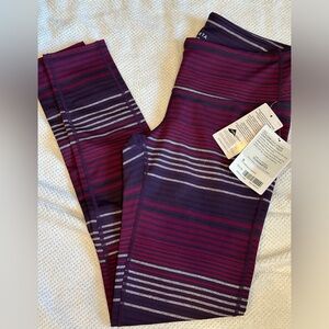 Athleta Colorblock Stripe Chaturanga Tight